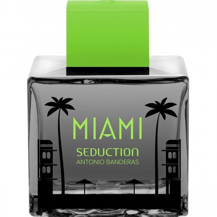 Miami Seduction in Black by Antonio Banderas perfume bottle