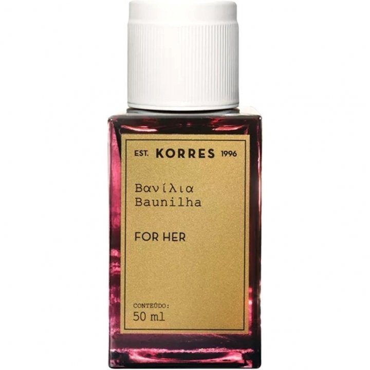 Baunilha by Korres perfume bottle
