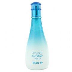 Cool Water Woman Freeze Me by Davidoff perfume bottle