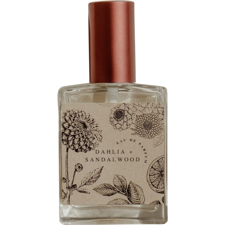 Dahlia + Sandalwood by Kozy perfume bottle