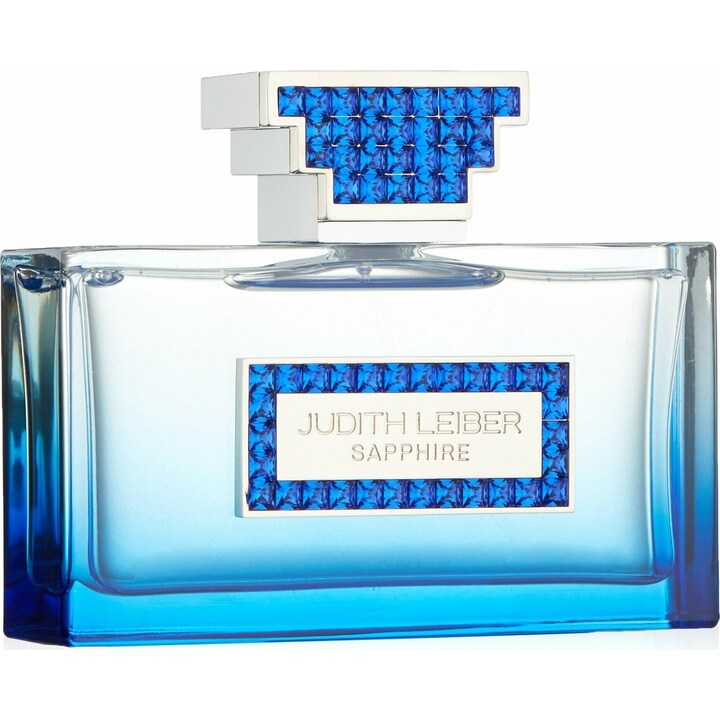 Sapphire by Judith Leiber perfume bottle
