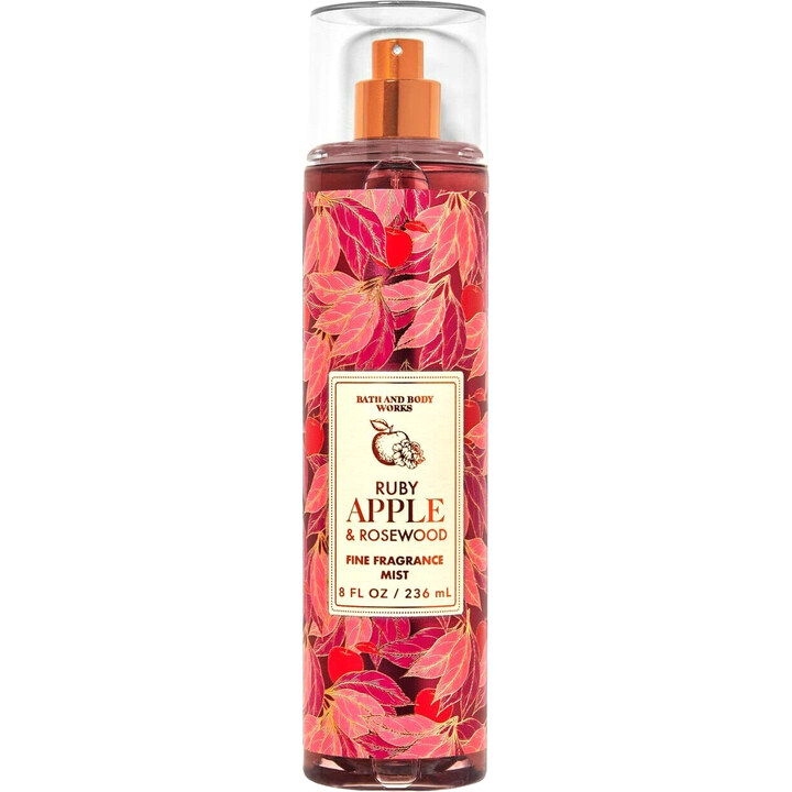 Ruby Apple & Rosewood by Bath & Body Works perfume bottle