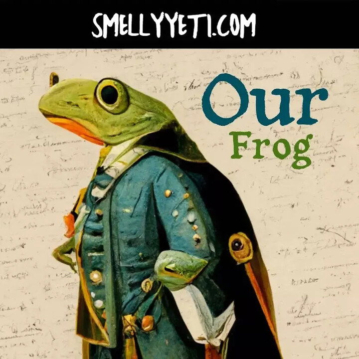 Our Frog by Smelly Yeti perfume bottle