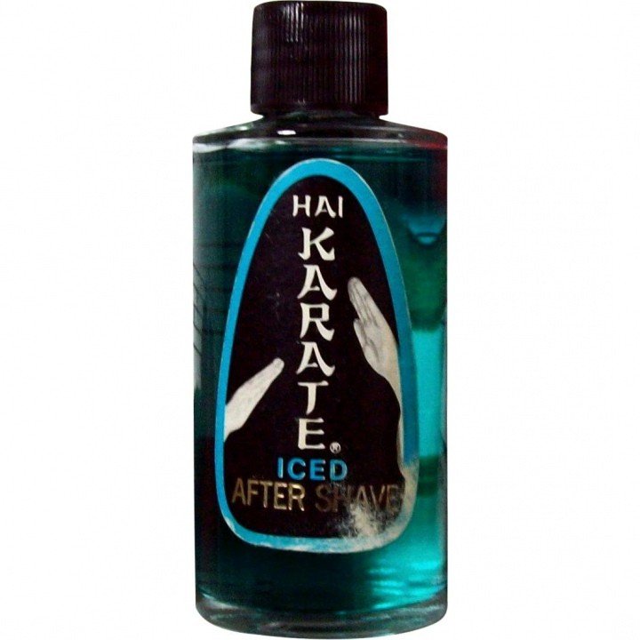 Iced Hai Karate by Leeming Division Pfizer perfume bottle