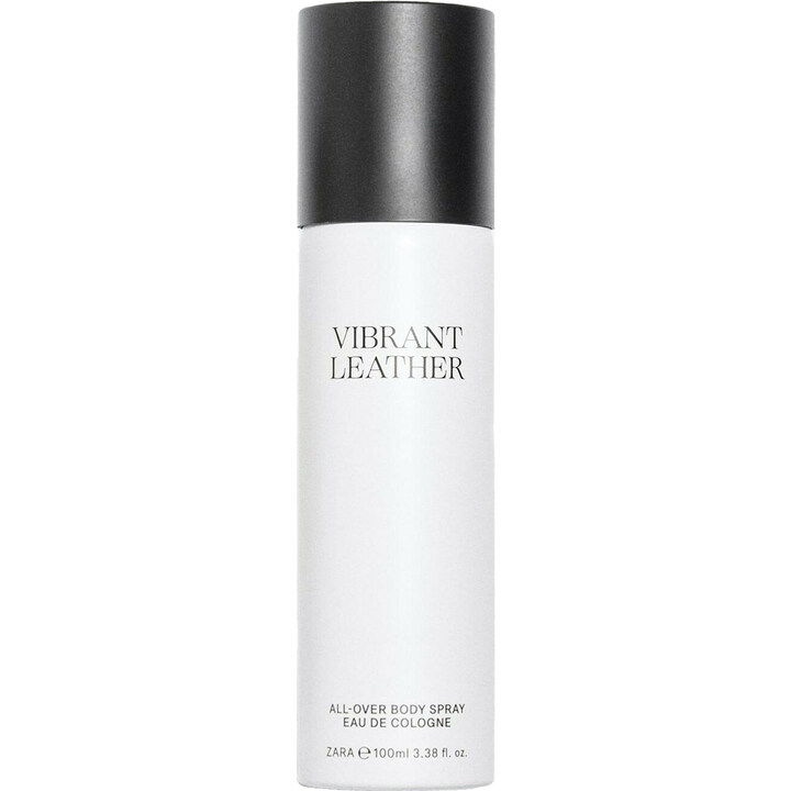 Vibrant Leather All-Over Body Spray (Eau de Cologne) by Zara perfume bottle