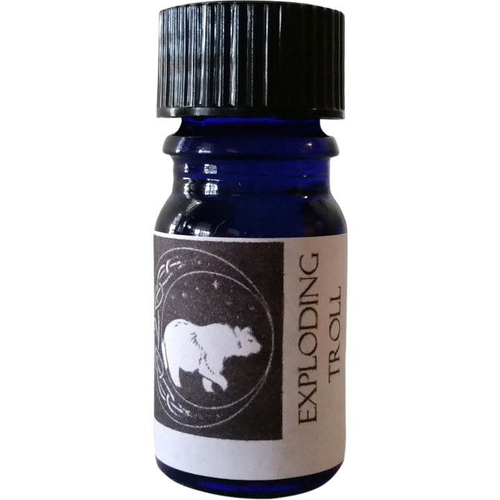 Exploding Troll by Nui Cobalt Designs perfume bottle
