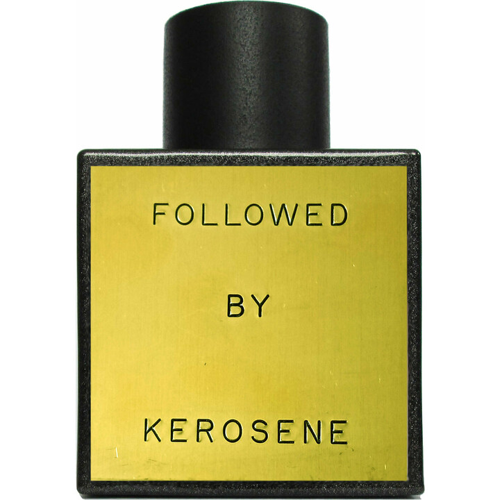 Followed by Kerosene perfume bottle