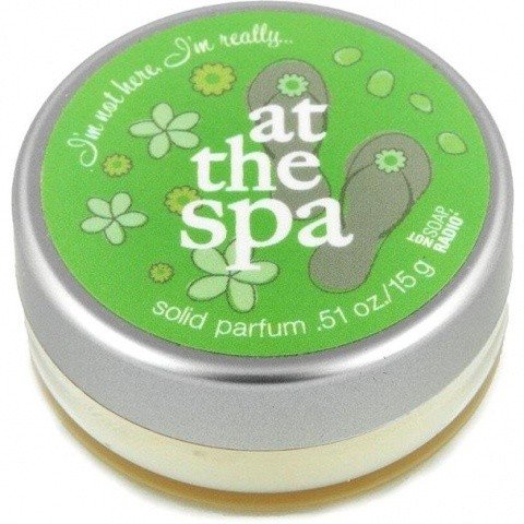 I'm not here, I'm really... at the Spa by Not Soap Radio perfume bottle