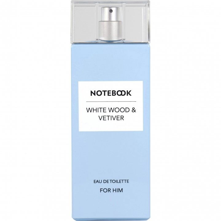 White Wood & Vetiver by Notebook perfume bottle