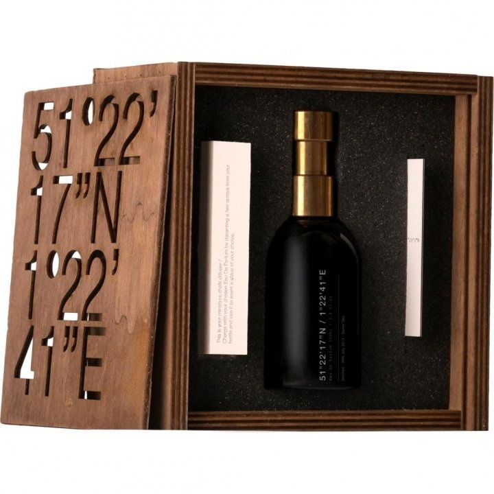 22 41 E St John / 51° 22’ 17”N 1° 22’ 41”E (2018) by Haeckels perfume bottle
