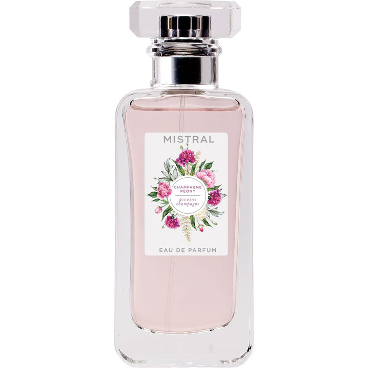 Champagne Peony / Pivoine Champagne by Mistral perfume bottle