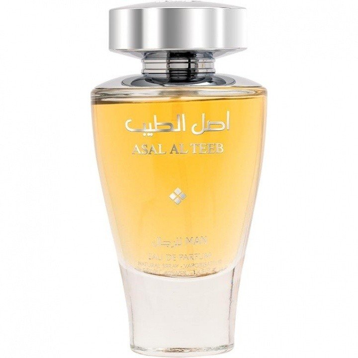 Asal Al Teeb Man by Lattafa / لطافة perfume bottle