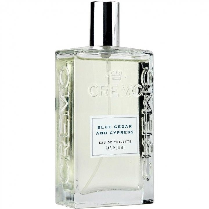 Blue Cedar and Cypress EDT by Cremo perfume bottle