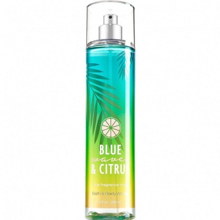 Blue Waves & Citrus by Bath & Body Works perfume bottle