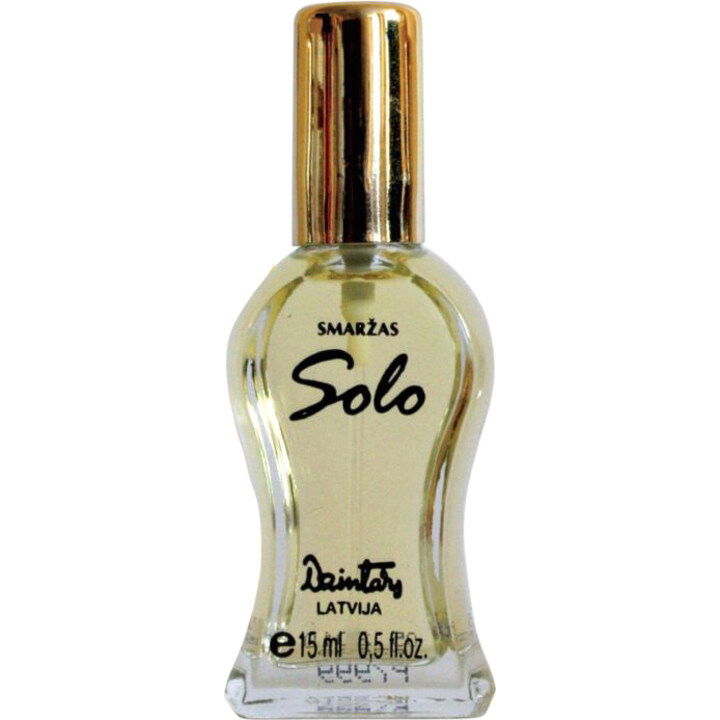 Solo by Dzintars perfume bottle