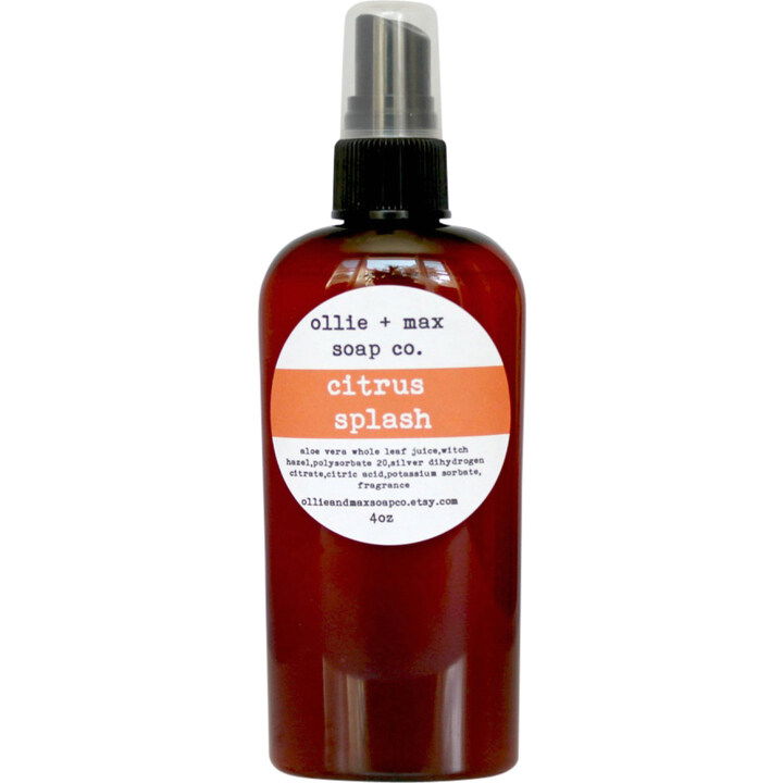 Citrus Splash by Ollie + Max Soap Co. perfume bottle