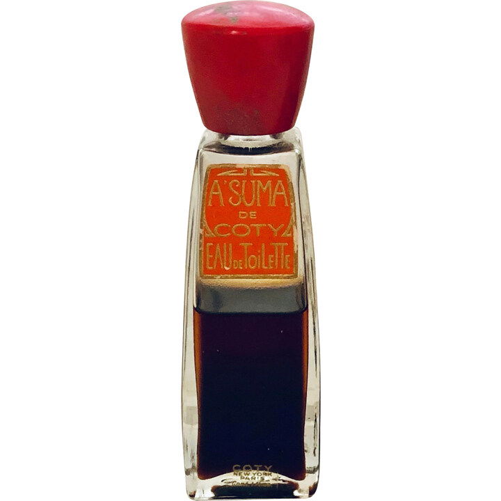 A'Suma EDT by Coty perfume bottle