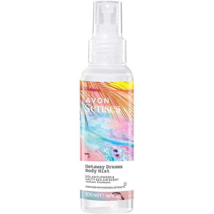 Senses - Getaway Dreams by Avon perfume bottle