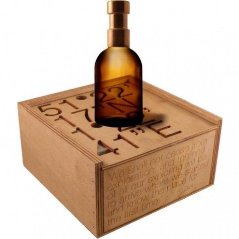 51° 22’ 17”N 1° 22’ 41”E (2014) by Haeckels perfume bottle