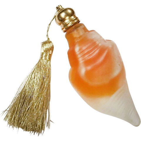 Sand & Sable Seashell Perfume Flacon by Coty perfume bottle