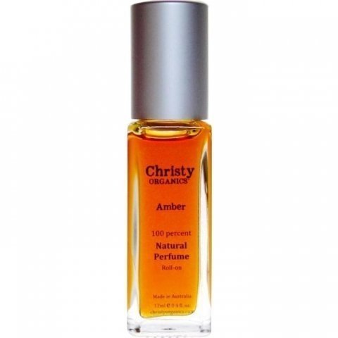 Amber by Christy Organics perfume bottle