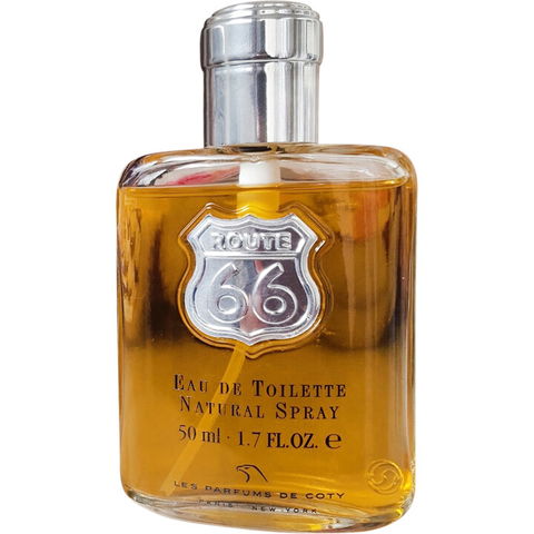 Route 66 EDT by Coty perfume bottle