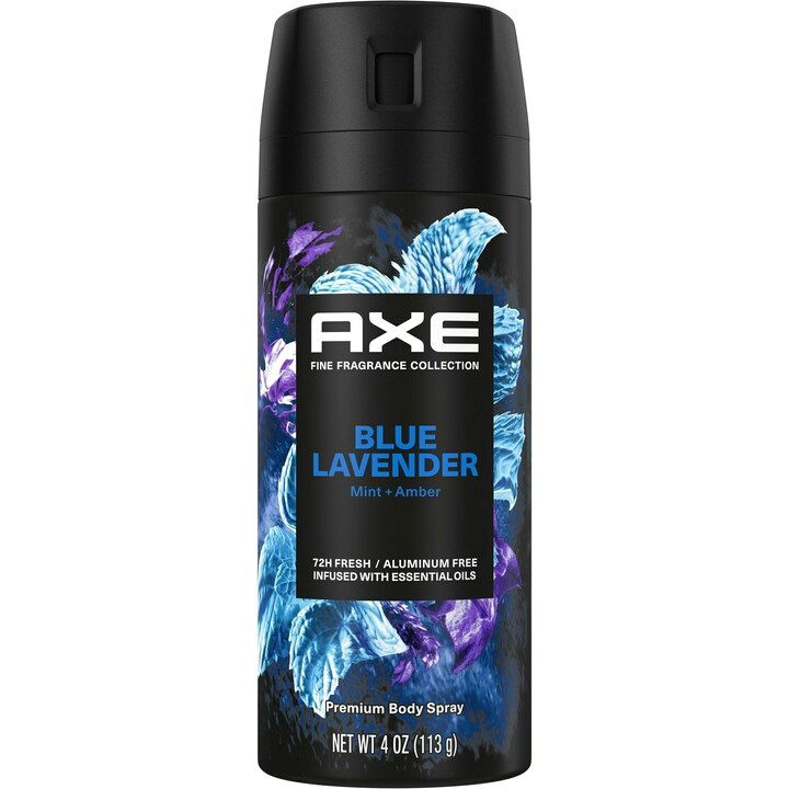 Blue Lavender by Axe / Lynx perfume bottle