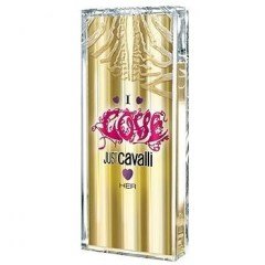 Just Cavalli I Love Her by Roberto Cavalli perfume bottle