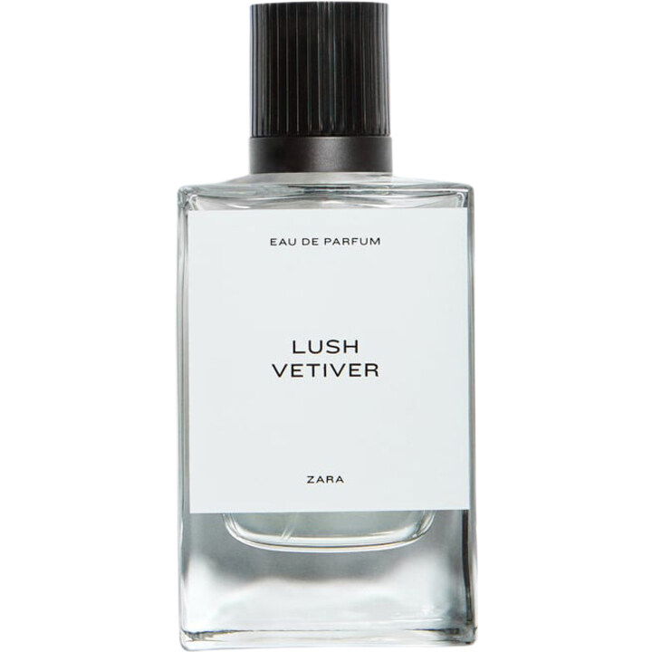 Lush Vetiver by Zara perfume bottle