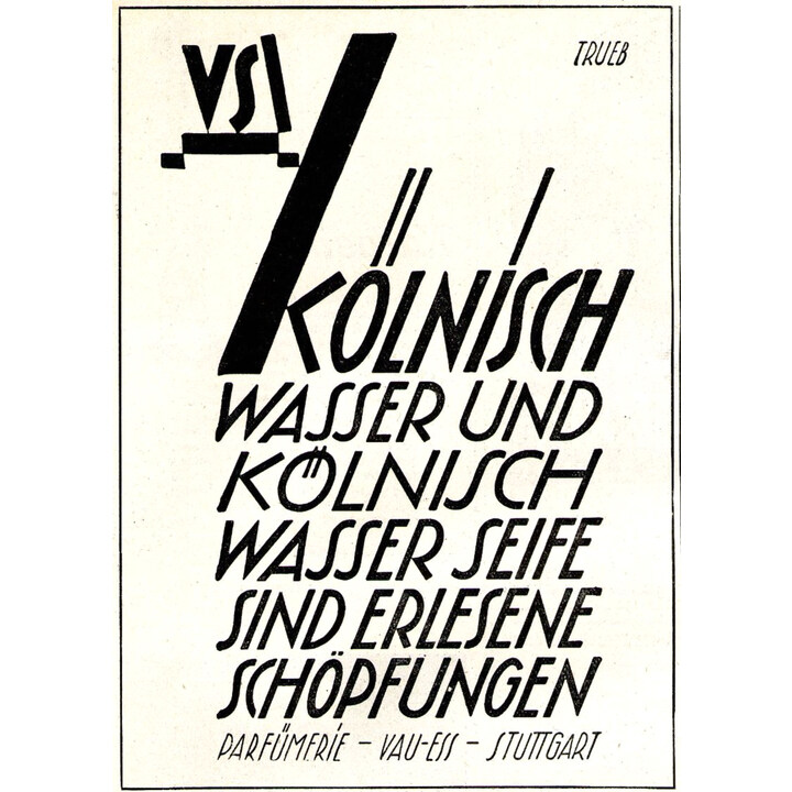 Kölnisch Wasser by Vau-Ess perfume bottle