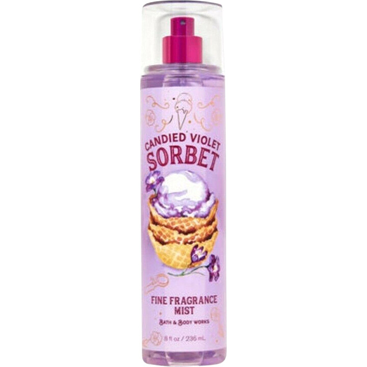 Candied Violet Sorbet by Bath & Body Works perfume bottle