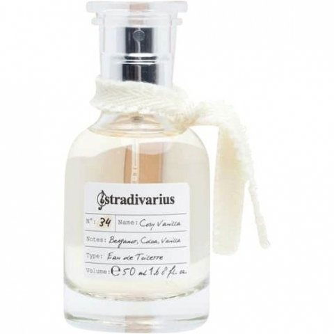 N° 34 Cosy Vanilla by Stradivarius perfume bottle