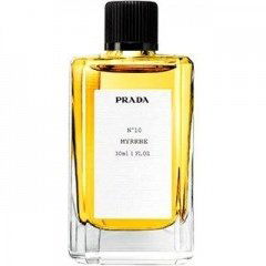 N°10 Myrrhe by Prada perfume bottle