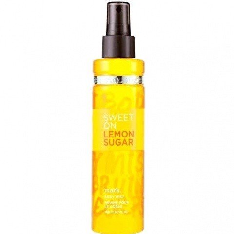 Sweet on Lemon Sugar by mark. perfume bottle