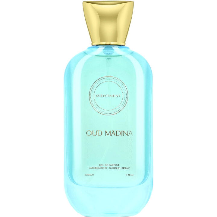 Oud Madina by Scentiment perfume bottle