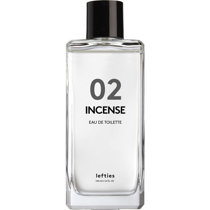 02 Incense by Lefties perfume bottle