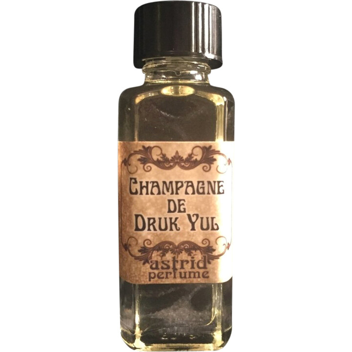 Champagne de Druk Yul by Astrid Perfume / Blooddrop perfume bottle
