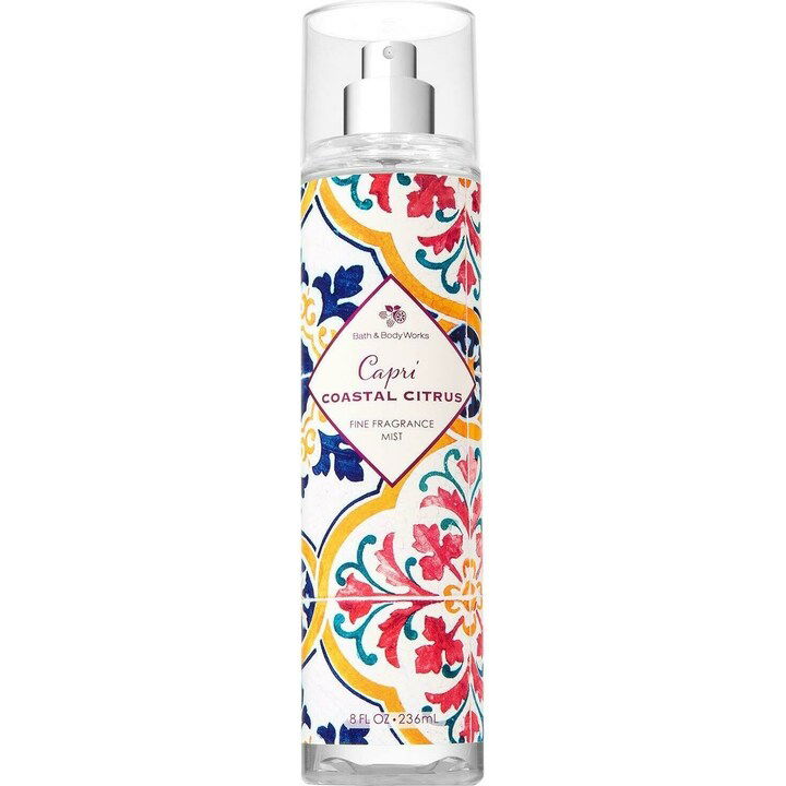 Capri Coastal Citrus by Bath & Body Works perfume bottle