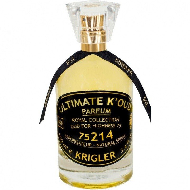 Ultimate K'Oud 75214 by Krigler perfume bottle