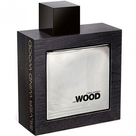 He Wood Silver Wind Wood by Dsquared² perfume bottle