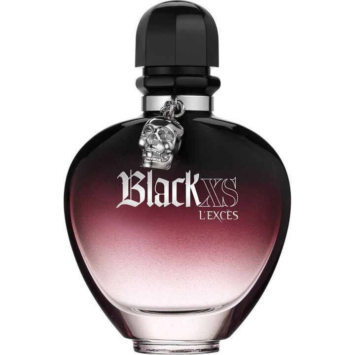 Black XS L'Excès for Her by Paco Rabanne perfume bottle