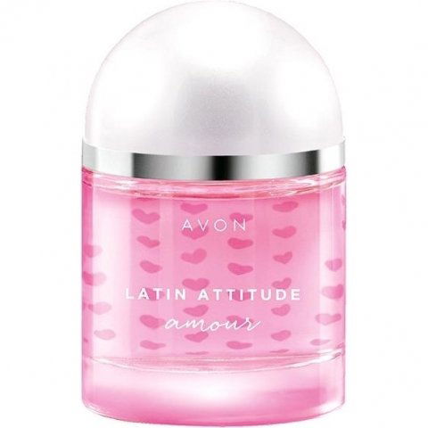 Latin Attitude Amour / Attitude Amour by Avon perfume bottle