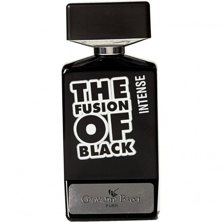The Fusion of Black Intense by Giovanni Bacci perfume bottle