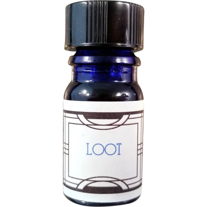 Loot by Nui Cobalt Designs perfume bottle