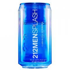 212 Men Splash 2008 by Carolina Herrera perfume bottle