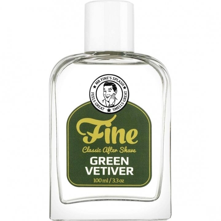 Green Vetiver by Fine perfume bottle