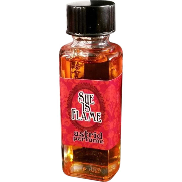 She is Flame by Astrid Perfume / Blooddrop perfume bottle