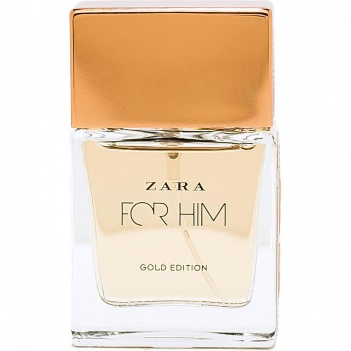 For Him Gold Edition by Zara perfume bottle