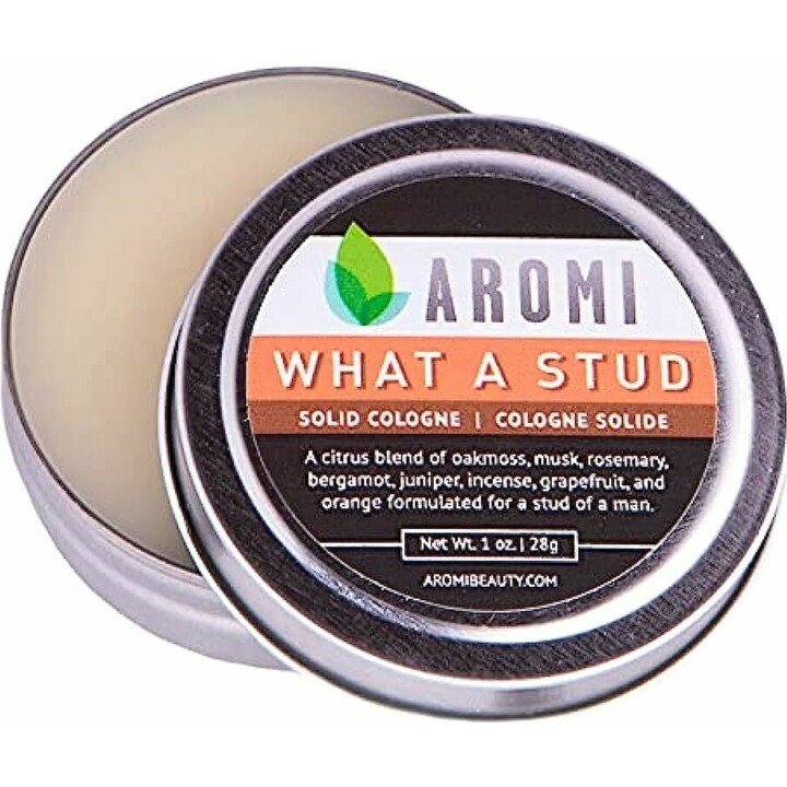 What a Stud (Solid Cologne) by Aromi perfume bottle