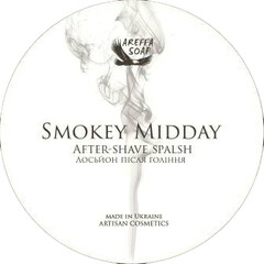 Smokey Midday by Areffa Soap perfume bottle